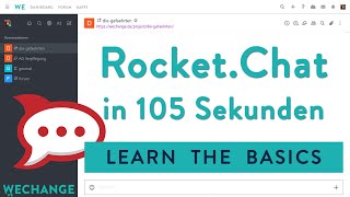 Rocket.Chat in 105 seconds | WECHANGE Tutorial