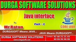 Core Java || Interface Part - 2