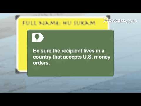 How to Send a Money Order How to Send a Money Order