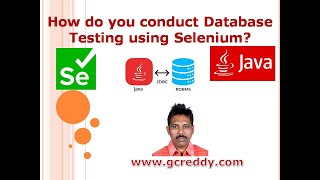 How do you conduct Database Testing using Selenium?