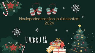 Neulepodcastaajien joulukalenteri luukku 18: Neulottu joulukuusi ja hyshys -neuleet