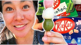 🌸TOP 10 JAPANESE CHERRY BLOSSOM DESSERTS | Japanese Food Haul