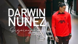 Darwin Nunez media day vlog | Behind the scenes at the AXA Training Centre