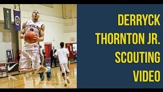 Derryck Thornton Jr  Scouting Video