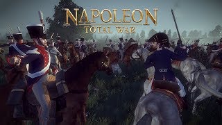 Napoleons Flank is open CHARGE ! Battle Of Waterloo - Total War : Napoleon Gameplay