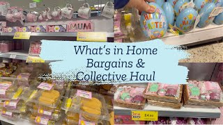 WHAT'S IN HOMEBARGAINS - COLLECTIVE HAUL