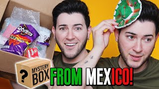 I PAID a FAN $200 TO MAKE ME A MAKEUP MYSTERY BOX... Mexico Edition!