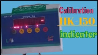 Calibration HK- 150 indicater | Calibration 50gm to 500kg