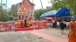 งานประชุมเพลิงศพ สรีระสังขารพระภิกษุผู้ปฏิบัติดี วัดกู่เต้าวนาราม ตำบลวิเชตนคร แจ้ห่ม ลำปาง