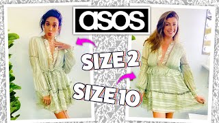 ASOS "Trending Now" Clothing on 2 Different Body Types! [Size 2 vs Size 10]