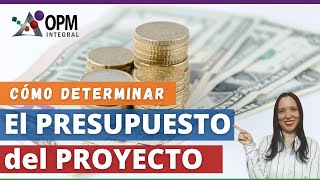 💰 How to determine the PROJECT BUDGET? | PMBOK Project Budget