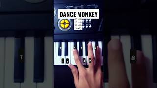 Dance Monkey - Tones and I | Piano Tutorial #shorts #viral