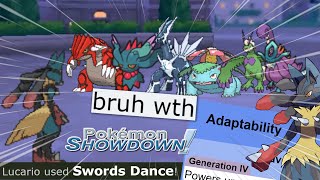 Mega Lucario Sweep (pokemon showdown)