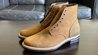 Caswell Boots Eastman.  Gallun Wild Boar Leather.  Morris Last.