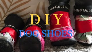 D.I.Y. Dog Shoes | #KaREBVlogs no. 38