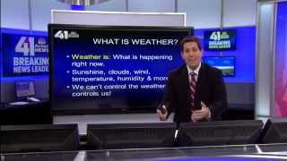 Weather 101 for kids - with Meteorologist JD Rudd