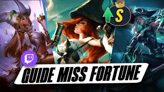 GUIDE MISS FORTUNE BOT SAISON 13 (2024) GUIDE ULTIME POUR LANE RUNES, OBJETS, GAMEPLAY, COMBOS, TIPS