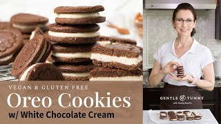 EASY Homemade Gluten-Free \u0026 Vegan Oreo Cookies Recipe