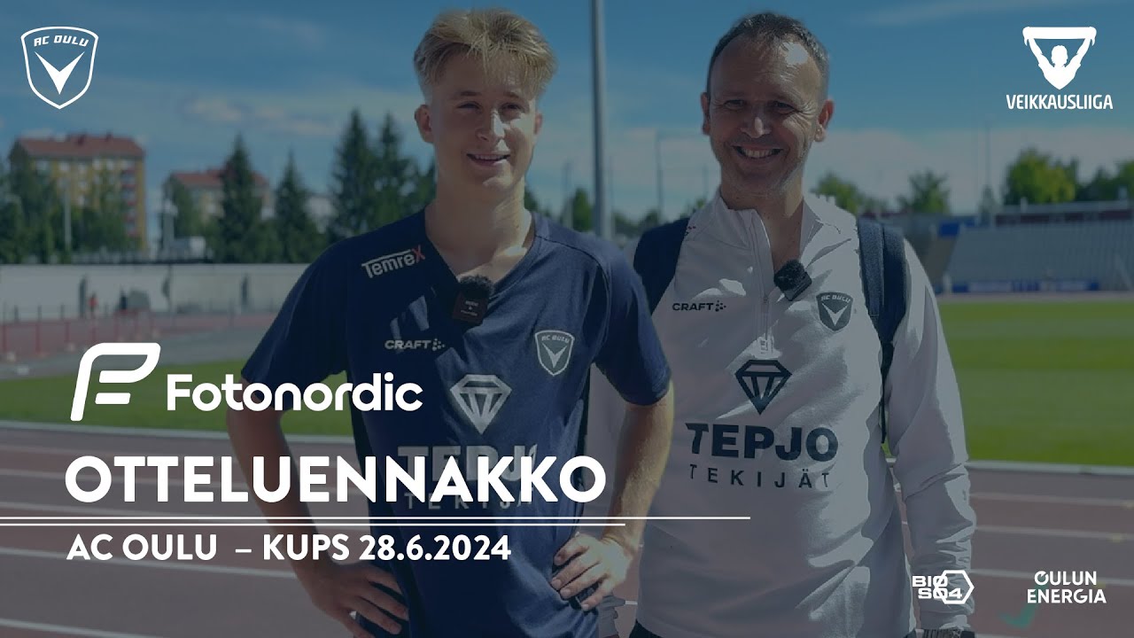 Fotonordic Otteluennakko: AC Oulu - KuPS 28.6.2024 (Veikkausliiga ...