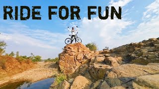 MTB riding for fun