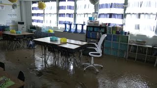 More flooding damage in Hindman, Kentucky by Charles Peek