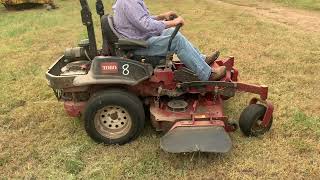 TORO Z MASTER COMMERCIAL 3000 SERIES ZERO TURN MOWER