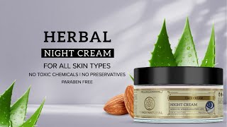 Herbal Night Cream - Khadi Natural