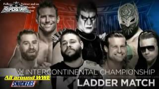WWE Wrestlemania 32 IC Ladder Match Official Match Card - All Around WWE