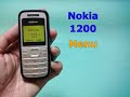 Nokia 1200 Menu and Functions