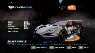 Split Second - All races 1st place & all cars unlocked