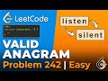 Valid Anagram | LeetCode 242 | JavaScript Solution Explained