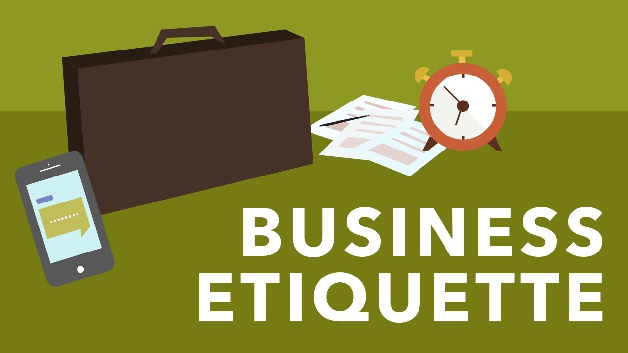 Business Etiquette Basics - YouTube