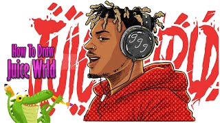 How to Draw Juice WRLD Hypebeast Supreme