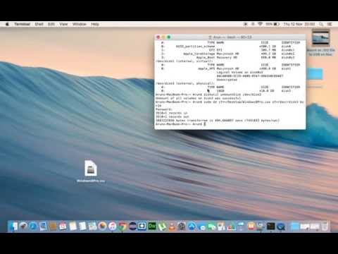 Mount an ISO file to USB on Mac Mount an ISO file to USB on Mac