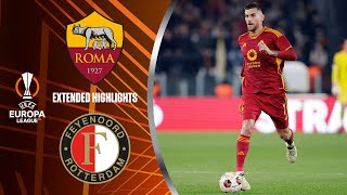 Roma vs. Feyenoord: Extended Highlights | UEL Play-offs 2nd Leg | CBS Sports Golazo