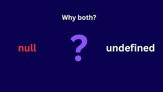 Why JavaScript Has Both null and undefined (And Why It's Not a Mistake)