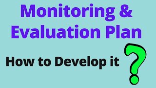 How to develop monitoring and evaluation framework? #m&e #evaluation #M&E #monitoringandevaluation
