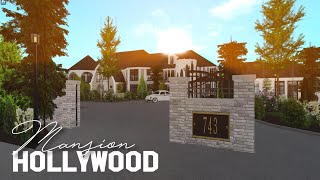 Hollywood Mansion Bloxburg Speedbuild #Trending #Bloxburg #Roblox