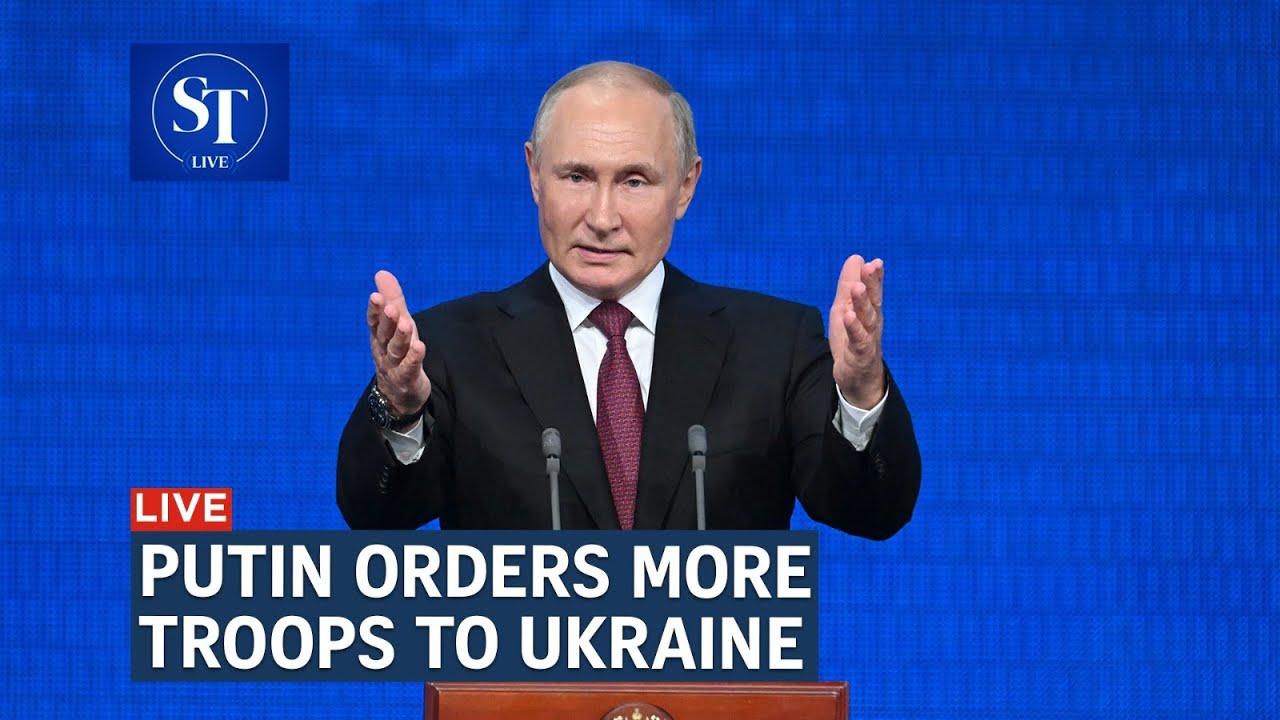 Putin Orders Partial Russian Mobilisation To 'liberate' Ukraine’s ...