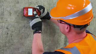 How to locate hidden objects in reinforced concrete with Hilti Rebar Scanner Detector