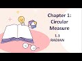 Matematik Tambahan KSSM | F5 Ch1 : Circular Measure (1.1 Radian)