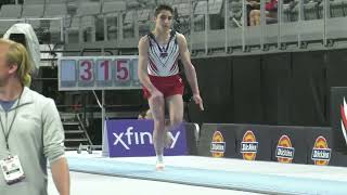 Nicholas Kosarikov  - Vault  - 2024 Xfinity U.S.  Championships  - Junior Men Day 1