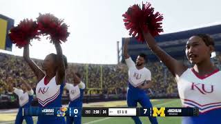 Kansas Jayhawks vs. Michigan Wolverines - NCAA GFL Special