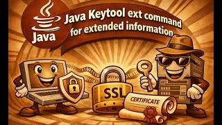 Java Keytool ext command for extended information