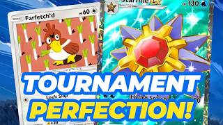 I Top 8'd a Tournament! Starmie EX is PERFECTION! Best deck NO ONE is playing in Pokemon Pocket