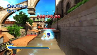 SONIC X SHADOW GENERATIONS Rooftop Run ACT 2