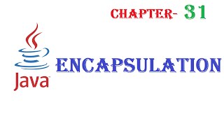 Java Encapsulation - Java tutorial - w3Schools - Chapter 31 English
