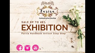 sale in Exhibition #parisa #handmade #artisan #soap #shop #sale #Exhibition