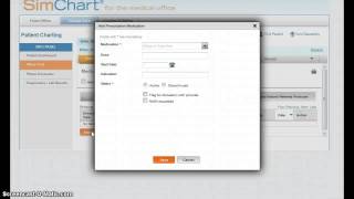 simchart document encounter and schedule appt