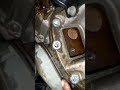 Toyota vitz main engine seal change oil leakage